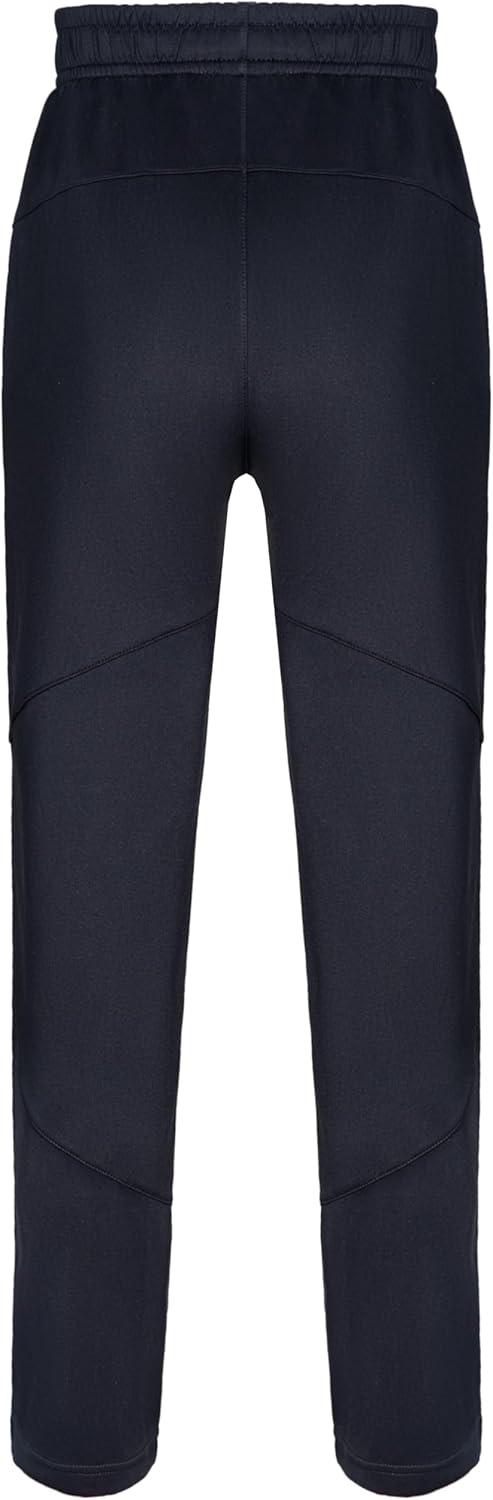 imageLittle Donkey Andy Boys Sweatpants Moisture Wicking Kids Sport Pants Active Patchwork Fabric Joggers614Blackzipper Pocket