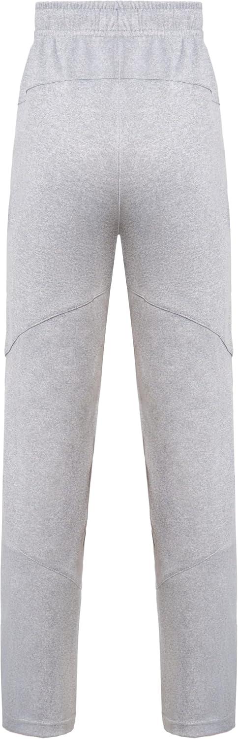 imageLittle Donkey Andy Boys Sweatpants Moisture Wicking Kids Sport Pants Active Patchwork Fabric Joggers614Light Grayzipper Pocket