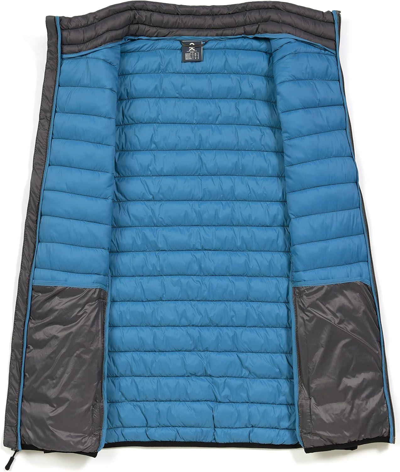 imageLittle Donkey Andy Mens Lightweight Warm Puffer Vest Outdoor Sleeveless Jacket for Golf Hiking Casual Travel2 Steel Gray