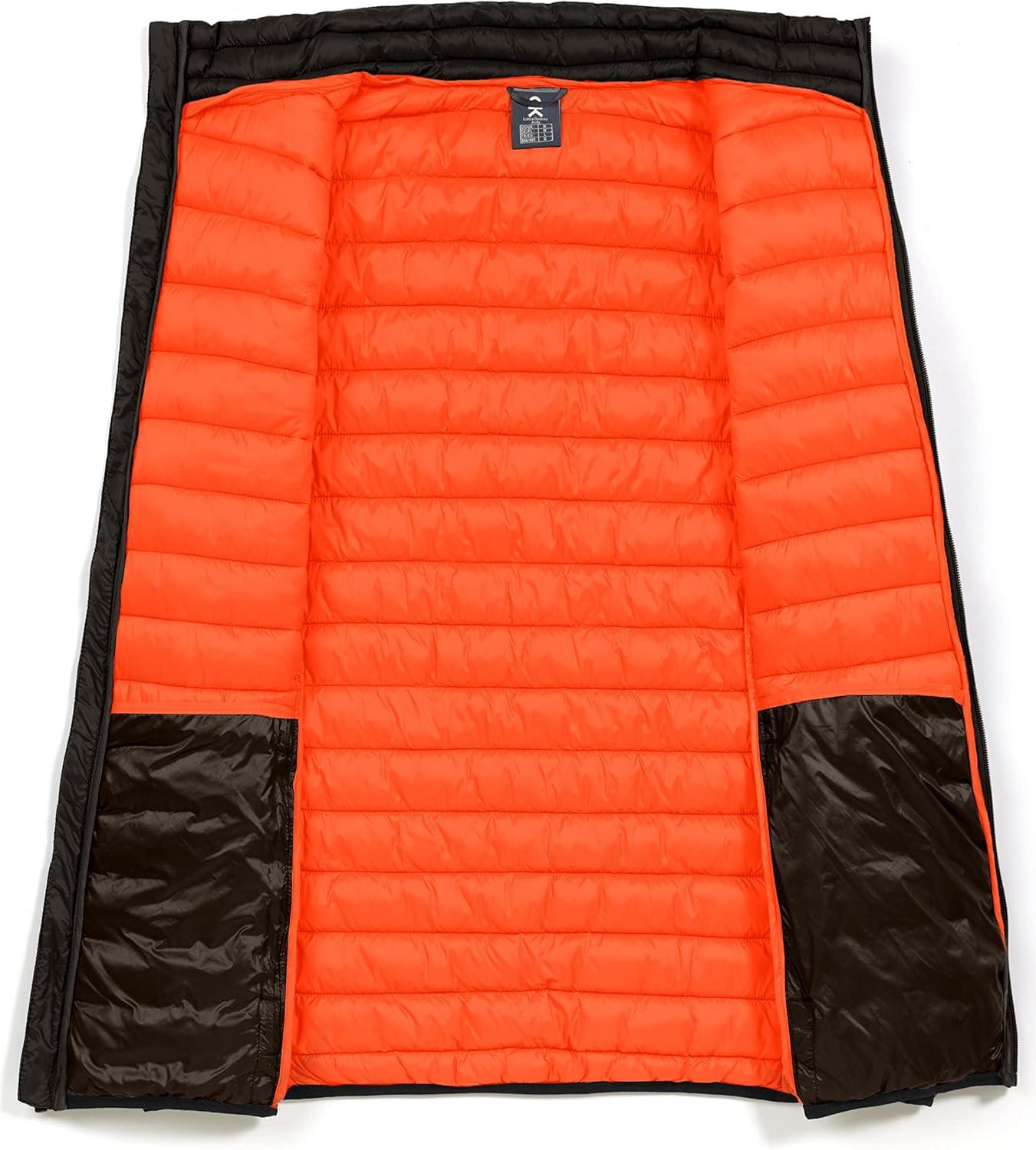 imageLittle Donkey Andy Mens Lightweight Warm Puffer Vest Outdoor Sleeveless Jacket for Golf Hiking Casual Travel3 Slate Brown