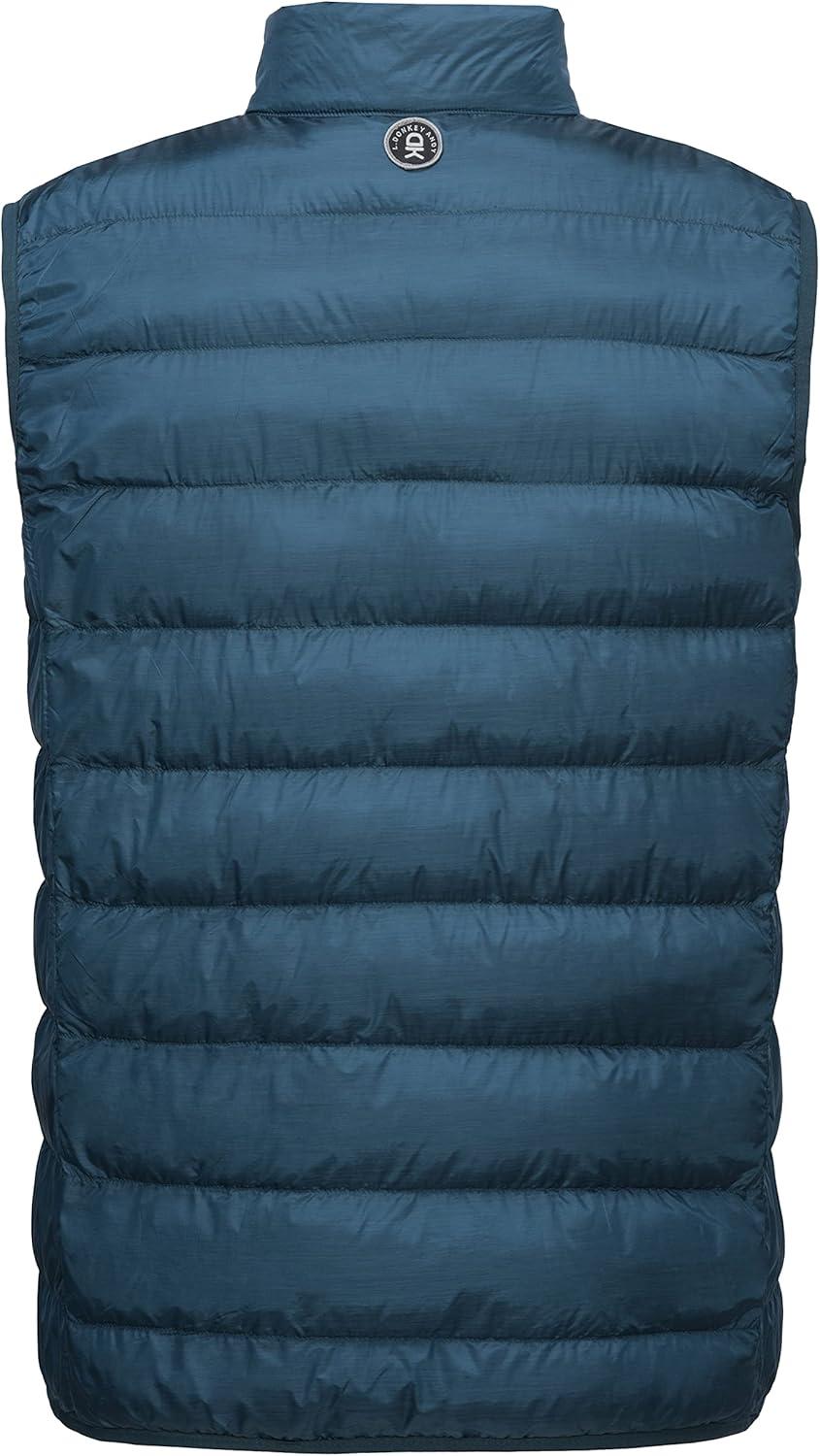 imageLittle Donkey Andy Mens Lightweight Warm Puffer Vest Thermal Golf Sleeveless Jacket for Outdoor Hiking Travel Casual4 Midnight Blue
