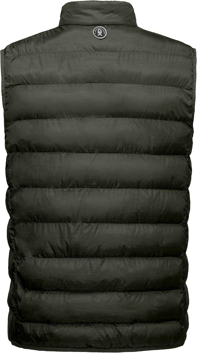 imageLittle Donkey Andy Mens Lightweight Warm Puffer Vest Thermal Golf Sleeveless Jacket for Outdoor Hiking Travel Casual5 Ivy Green