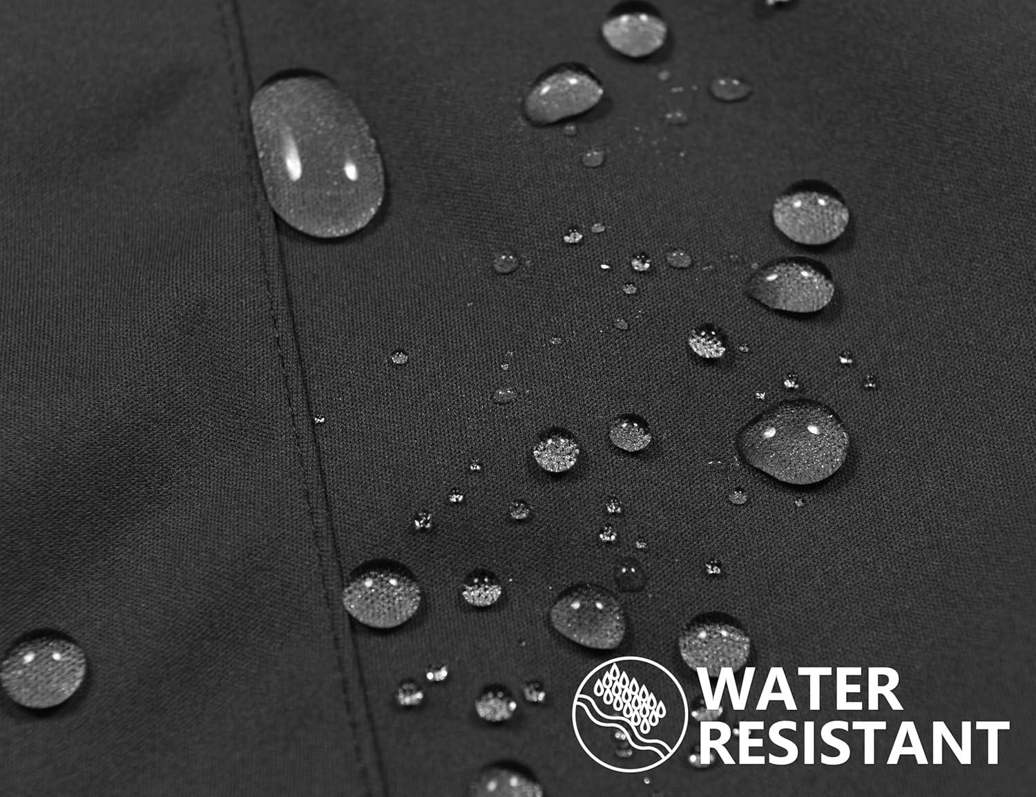 imageLittle Donkey Andy Womens Lightweight Softshell Vest Windproof Sleeveless Jacket for Running Hiking TravelBlack