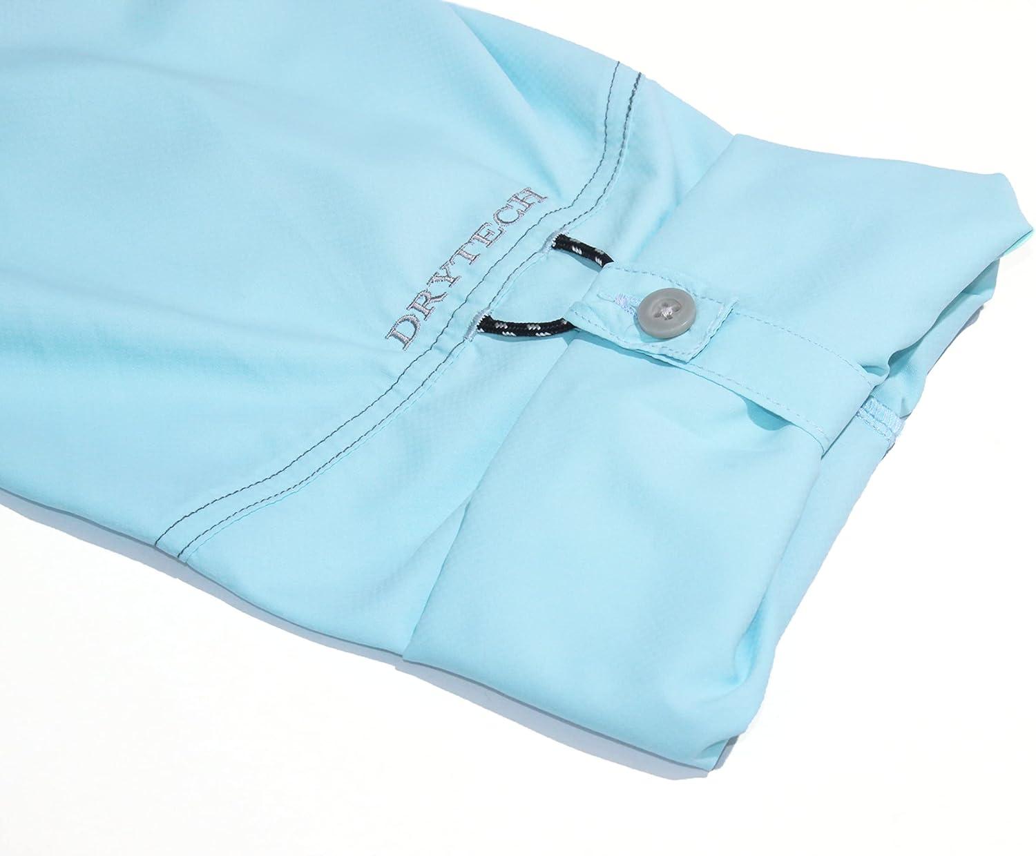imageLittle Donkey Andy Womens UPF 50 UV Protection Shirt Long Sleeve Fishing Shirt Breathable and Fast DryAblue