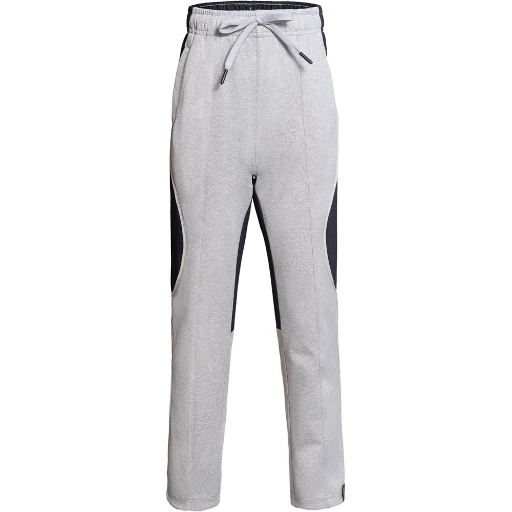 imageLittle Donkey Andy Boys Sweatpants Moisture Wicking Kids Sport Pants Active Patchwork Fabric Joggers614Light Gray