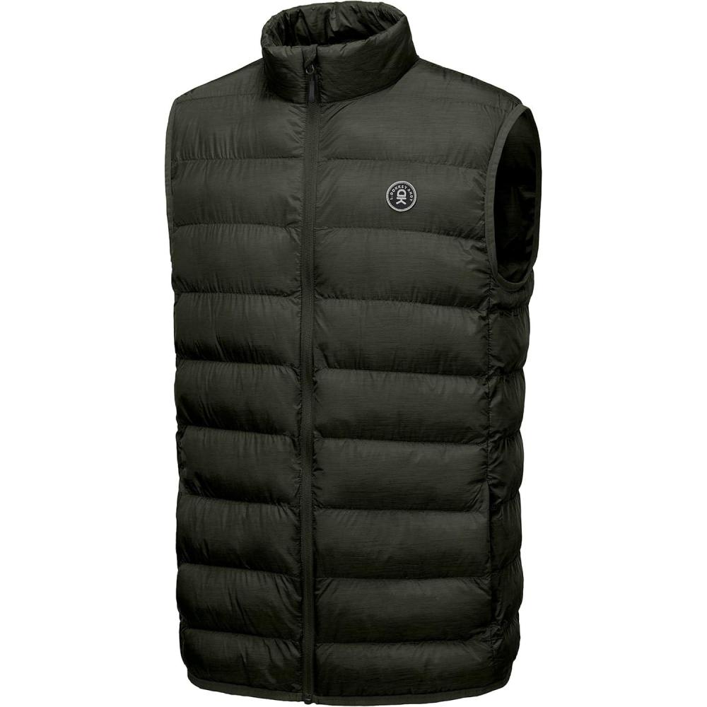 imageLittle Donkey Andy Mens Lightweight Warm Puffer Vest Thermal Golf Sleeveless Jacket for Outdoor Hiking Travel Casual5 Ivy Green