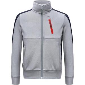 Little Donkey Andy Boys’ Breathable Track Jacket,Quick dry Jacket for Boy Outdoor,Running(Grey)
