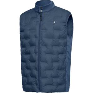 Little Donkey Andy Men’s Lightweight Puffer Vest, Outdoor Windproof Sleeveless Jacket for Hiking Travel Golf(Navy)