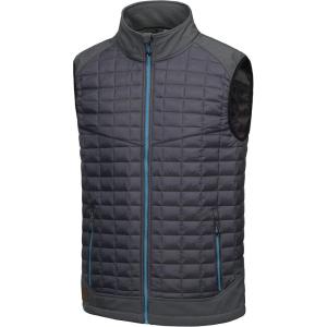 Little Donkey Andy Men’s Lightweight Puffer Vest, Warm Outdoor Sleeveless Jacket for Golf Hiking Running(Grey)