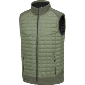 Little Donkey Andy Men’s Lightweight Puffer Vest, Warm Outdoor Sleeveless Jacket for Golf Hiking Running(Sage)