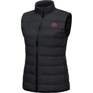 Little Donkey Andy Women’s Lightweight Puffer Vest Outerwear Winter Warm Sleeveless Jacket for Casual Travel Golf Hiking(1. Jet Black)