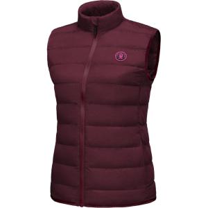 Little Donkey Andy Women’s Lightweight Puffer Vest Outerwear Winter Warm Sleeveless Jacket for Casual Travel Golf Hiking(4. Dark Red)