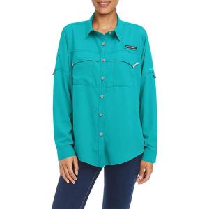Little Donkey Andy Women’s UPF 50+ UV Protection Shirt, Long Sleeve Fishing Shirt, Breathable and Fast Dry(A-teal)