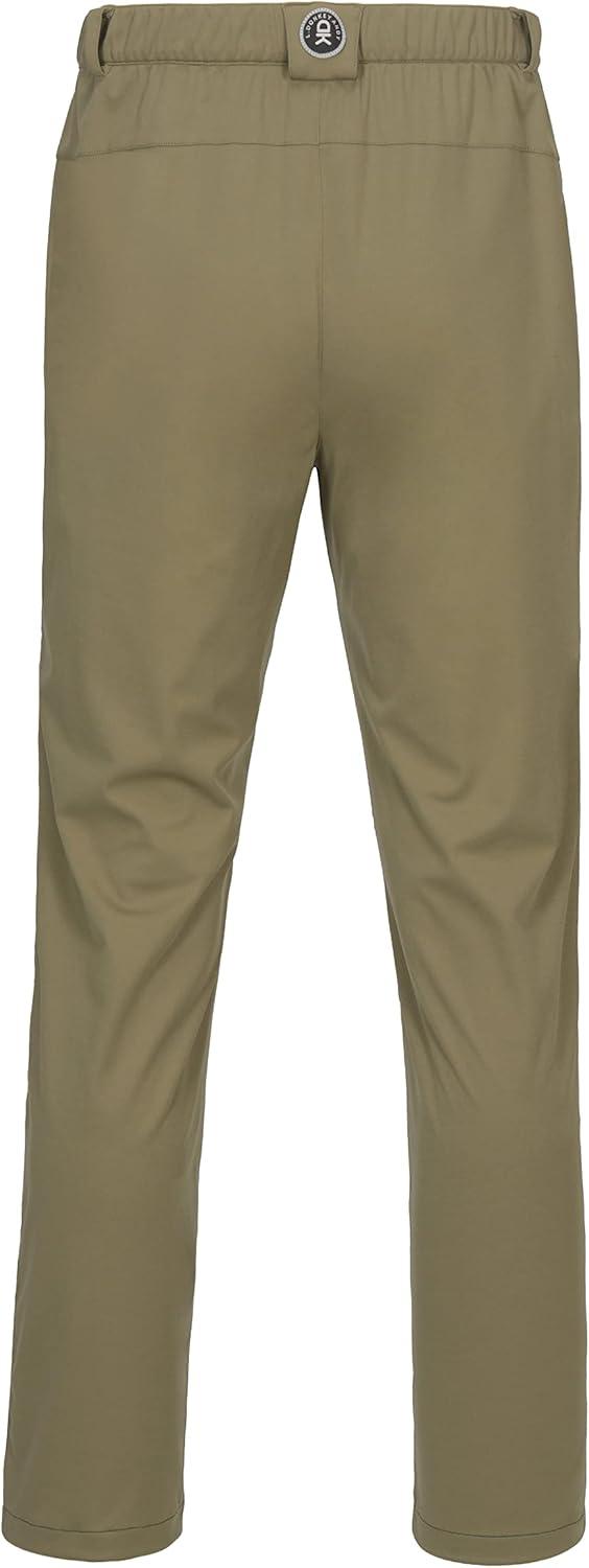imageLittle Donkey Andy Mens Puffer Pants Warm Fleece Lined Quilted Insulation Snow Ski PantsDark Green