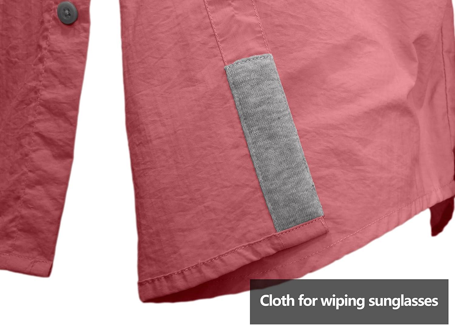 imageLittle Donkey Andy Mens UPF 50 UV Protection Shirt Long Sleeve Fishing Hiking ShirtWatermelon