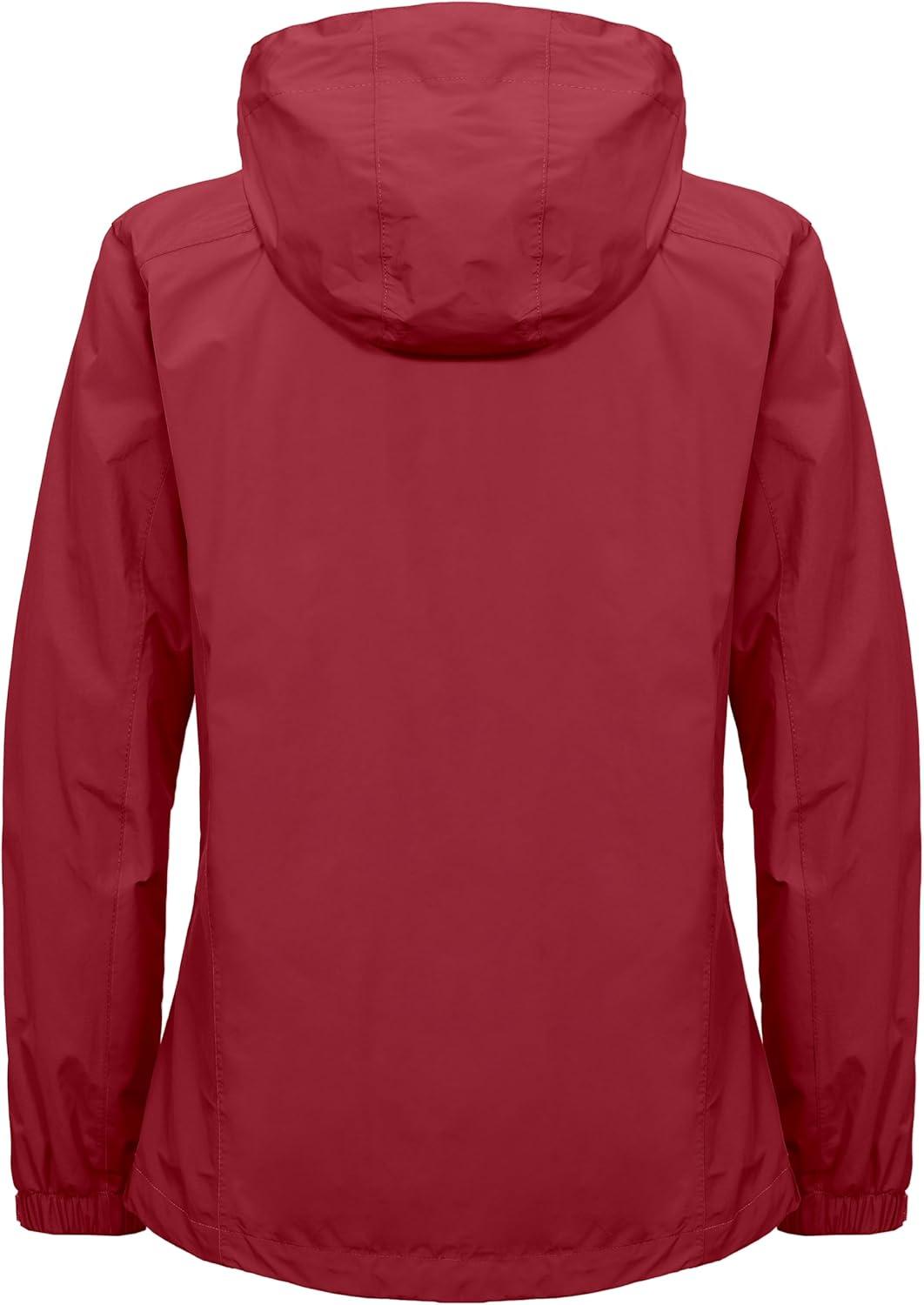 imageLittle Donkey Andy Womens 3 in 1 Winter Ski Jacket Warm Fleece Liner Jacket Waterproof Windproof Snow Coat ampamp Detachable HoodTango Red
