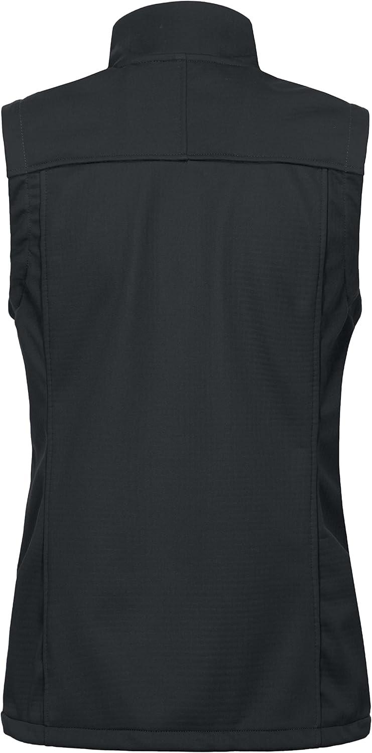 imageLittle Donkey Andy Womens Fleece Lined VestLightweight Softshell Sleeveless Jacket for Running Hiking GolfBlack