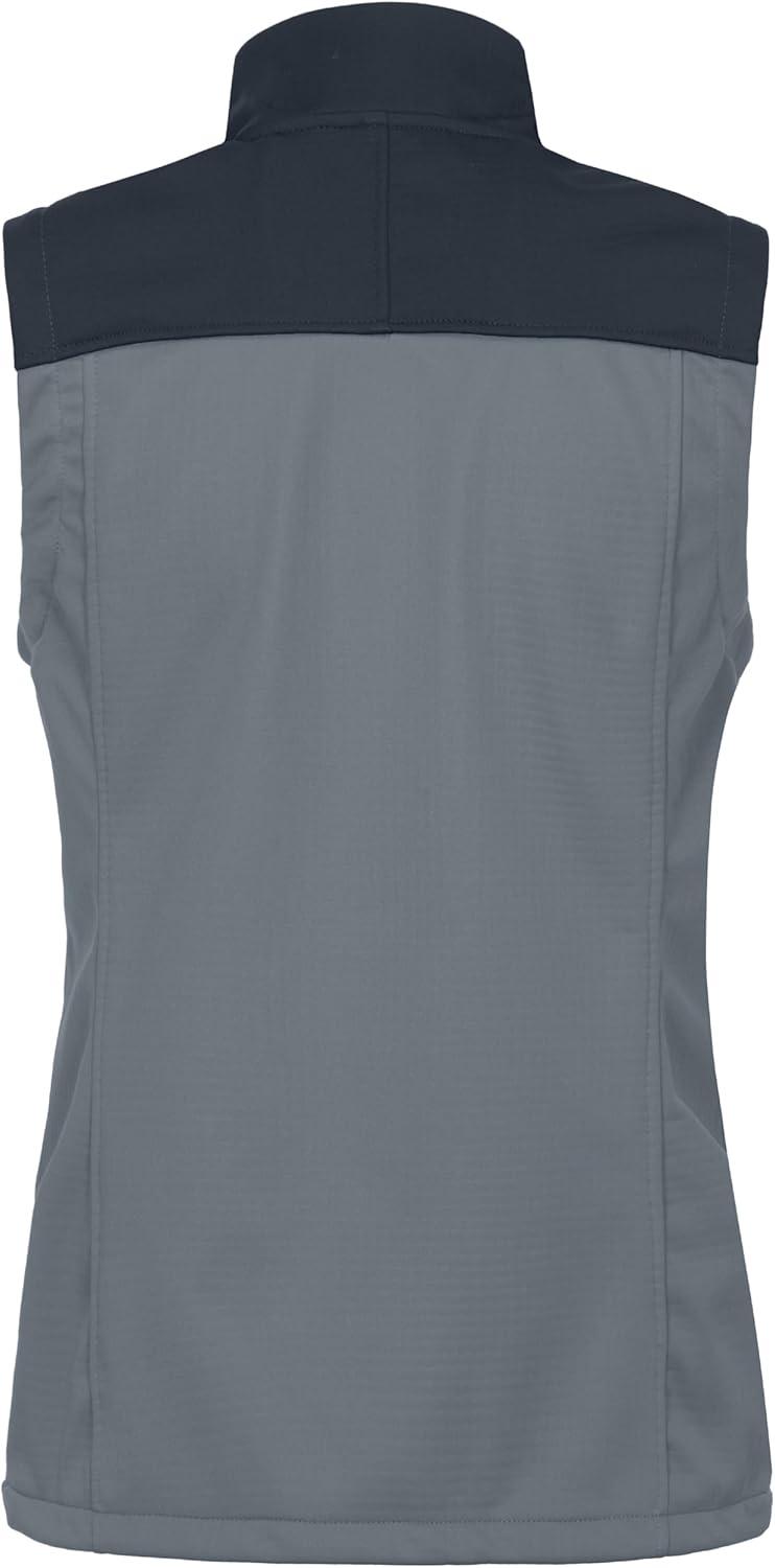 imageLittle Donkey Andy Womens Fleece Lined VestLightweight Softshell Sleeveless Jacket for Running Hiking GolfGray
