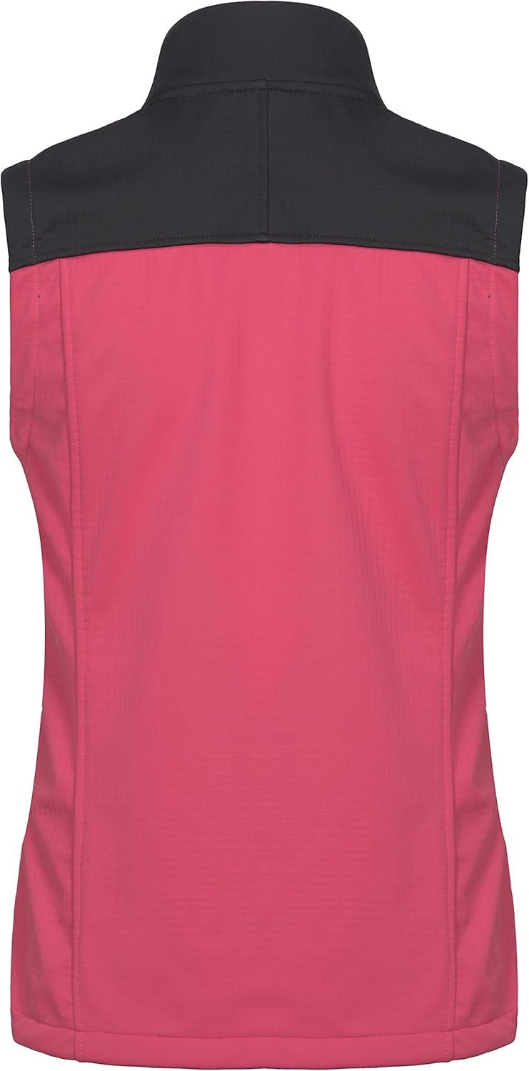imageLittle Donkey Andy Womens Fleece Lined VestLightweight Softshell Sleeveless Jacket for Running Hiking GolfPink