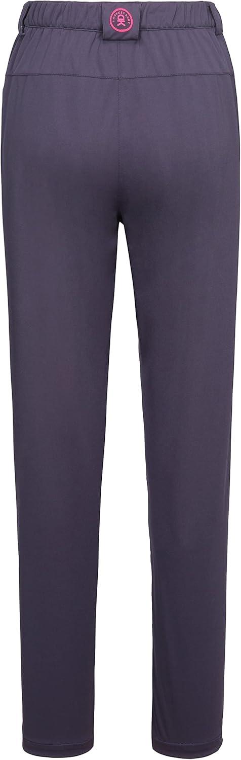 imageLittle Donkey Andy Womens Lightweight Puffy Pants Warm Fleece Lined Insulated Puffer Quilted Pants for Hiking Snow SkiDark Purple