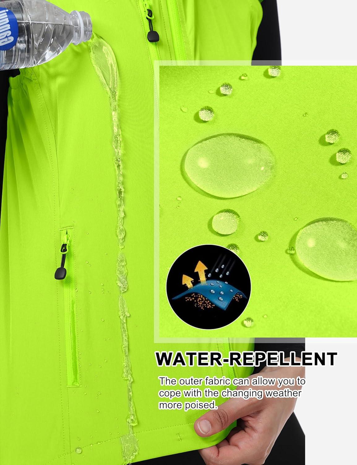 imageLittle Donkey Andy Womens Lightweight Quick Dry Vest Summer Windproof Sleeveless Elastic Jacket for Golfing Cycling RunningYellow