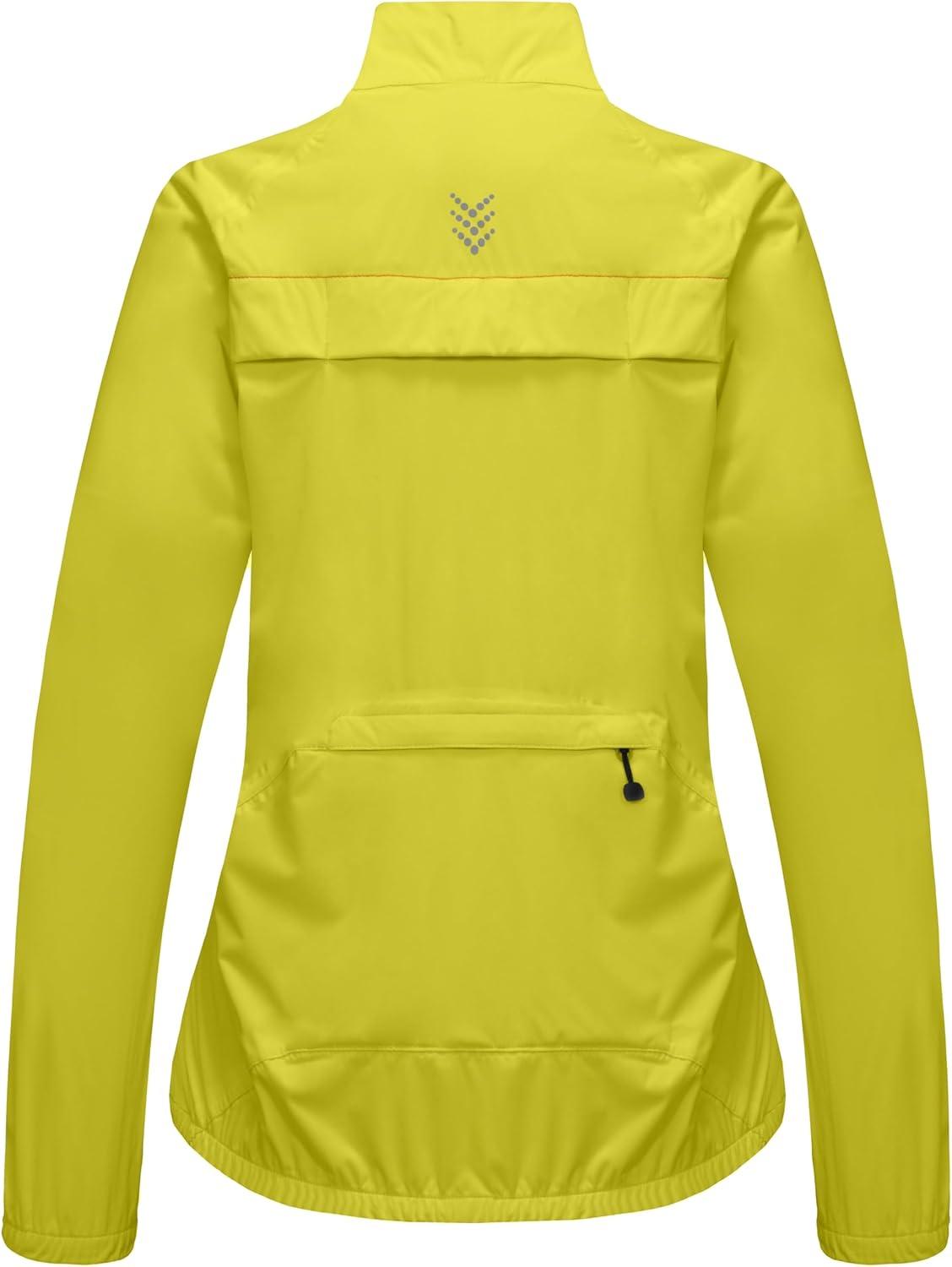 imageLittle Donkey Andy Womens Lightweight Rain Cycling Stretch Jacket with Hood Windproof and Waterproof Ultralight PackableUpgrade Pocketlemon