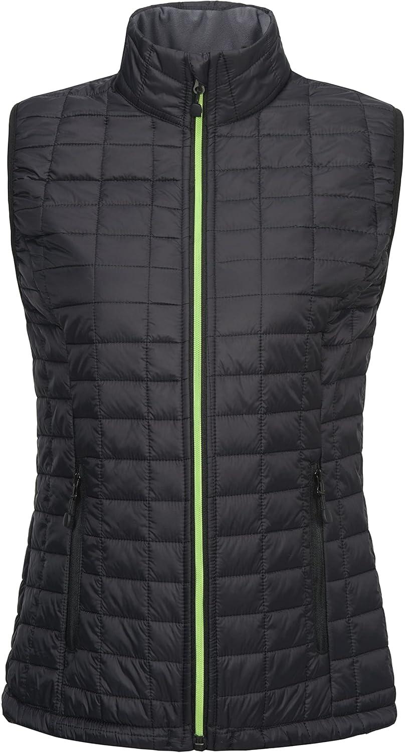 imageLittle Donkey Andy Womens Puffer Vest Lightweight Warm Sleeveless Jacket for Hiking Travel GolfBlackSteel Gray