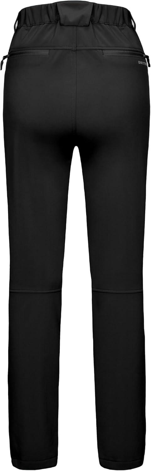 imageLittle Donkey Andy Womens Ski Softshell Pants Winter Windproof Snow PantsBblack