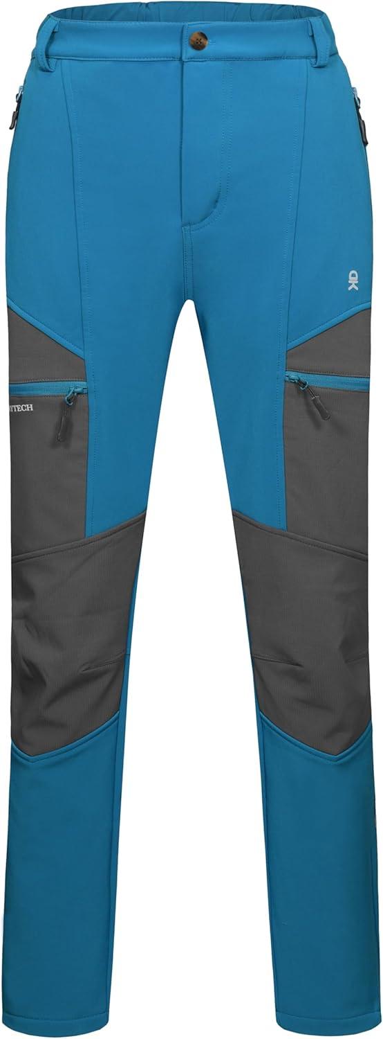 imageLittle Donkey Andy Womens Ski Softshell Pants Winter Windproof Snow PantsBbright Blue