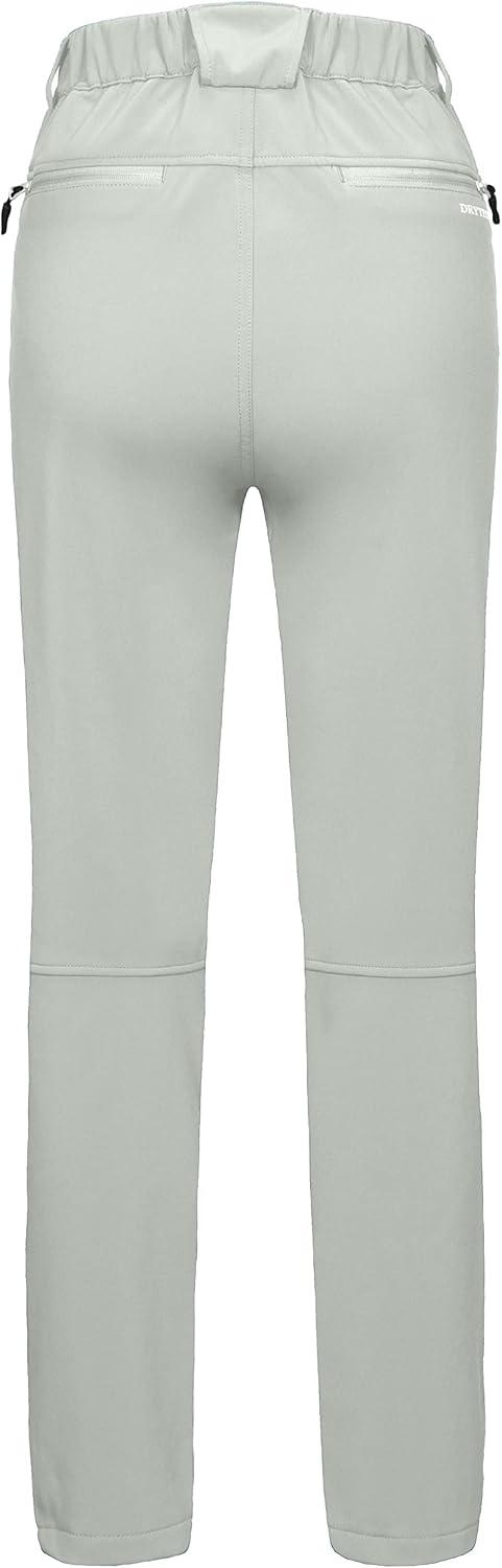 imageLittle Donkey Andy Womens Ski Softshell Pants Winter Windproof Snow PantsBlight Gray