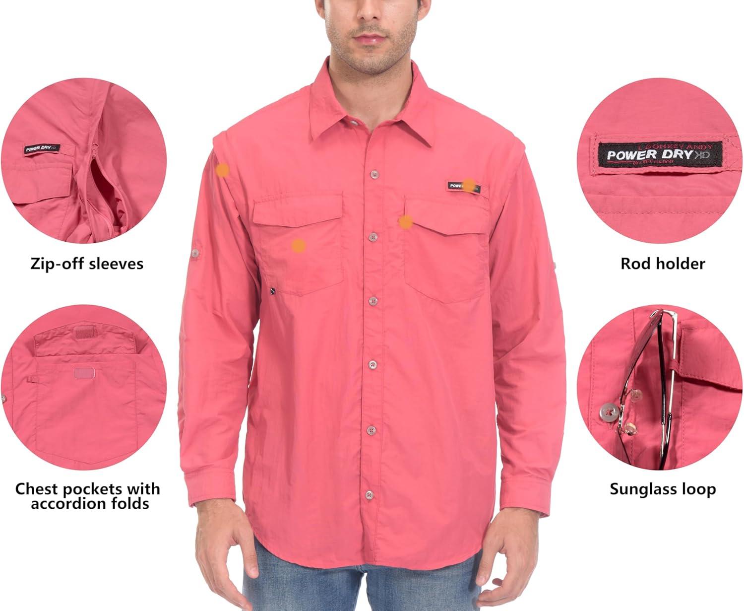 imageLittle Donkey Andy mens UtilityDetachable Sleeveswatermelon