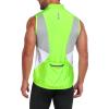 Sleeveless-fluorescent Yellow