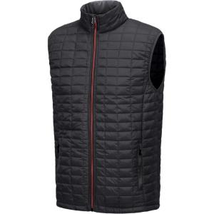 Little Donkey Andy Men’s Puffer Vest, Lightweight Warm Sleeveless Jacket for Hiking Travel Golf(Black/Gray)