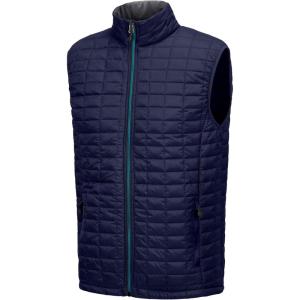 Little Donkey Andy Men’s Puffer Vest, Lightweight Warm Sleeveless Jacket for Hiking Travel Golf(Twilight Blue/Black)