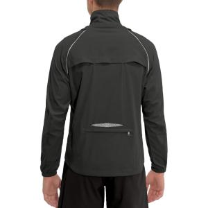 Little Donkey Andy Men’s Quick-dry Running Jacket, Convertible UPF 50+ Cycling Jacket Windbreaker with Removable Sleeves(Black)
