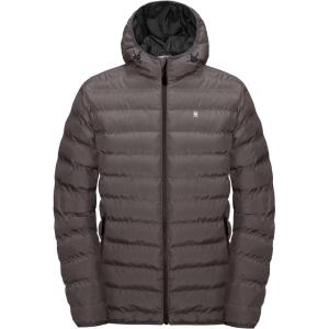Little Donkey Andy Men’s Warm Waterproof Puffer Jacket Hooded Windproof Winter Coat with Recycled Insulation(Coffee Heather)