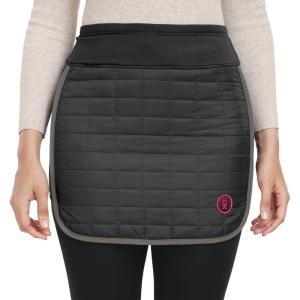 Little Donkey Andy Women’s Lightweight Puffer Sport Skorts Warm Quilted Skirt Outdoors Hiking Running(A Dark Grey)