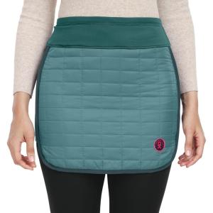 Little Donkey Andy Women’s Lightweight Puffer Sport Skorts Warm Quilted Skirt Outdoors Hiking Running(A Viridian Green)