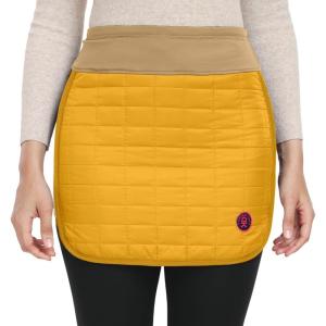 Little Donkey Andy Women’s Lightweight Puffer Sport Skorts Warm Quilted Skirt Outdoors Hiking Running(A Yellow)