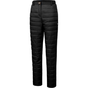 Little Donkey Andy Women’s Lightweight Puffy Pants Warm Fleece Lined Insulated Puffer Quilted Pants for Hiking Snow Ski(A-black-fleece Liner)