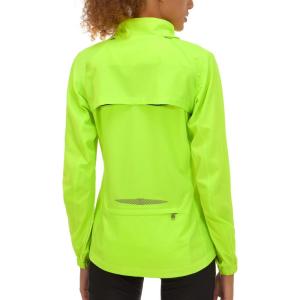 Little Donkey Andy Women’s Lightweight Waterproof Cycling Jacket with Removable Sleeves for Biking Running Golf(Fluorescent Yellow)