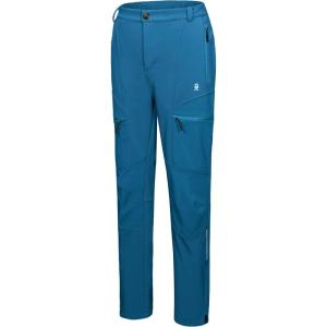 Little Donkey Andy Women’s Ski Softshell Pants, Winter Windproof Snow Pants(B.blue/Blue)