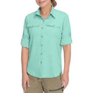 Little Donkey Andy Women’s Stretch Quick Dry UPF50+ Long Sleeve Shirt for Hiking, Travel, Camping(Upgraded Yucca)