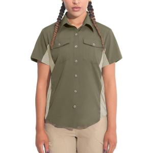 Little Donkey Andy Women’s Stretch Quick Dry UPF50+ Short Sleeve Shirt for Hiking, Travel, Camping(Sage)