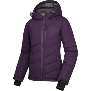 Little Donkey Andy Women’s Warm Ski Jacket Water Resistant Insulated Snowboarding Jacket Windproof Winter Snow Coat(Dark Purple)