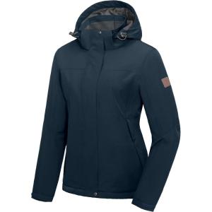 Little Donkey Andy Women’s Waterproof Ski Snowboarding Jacket Windproof Warm Coat with Detachable Hood(Blue(thin Polyester-fill polyster Lining))