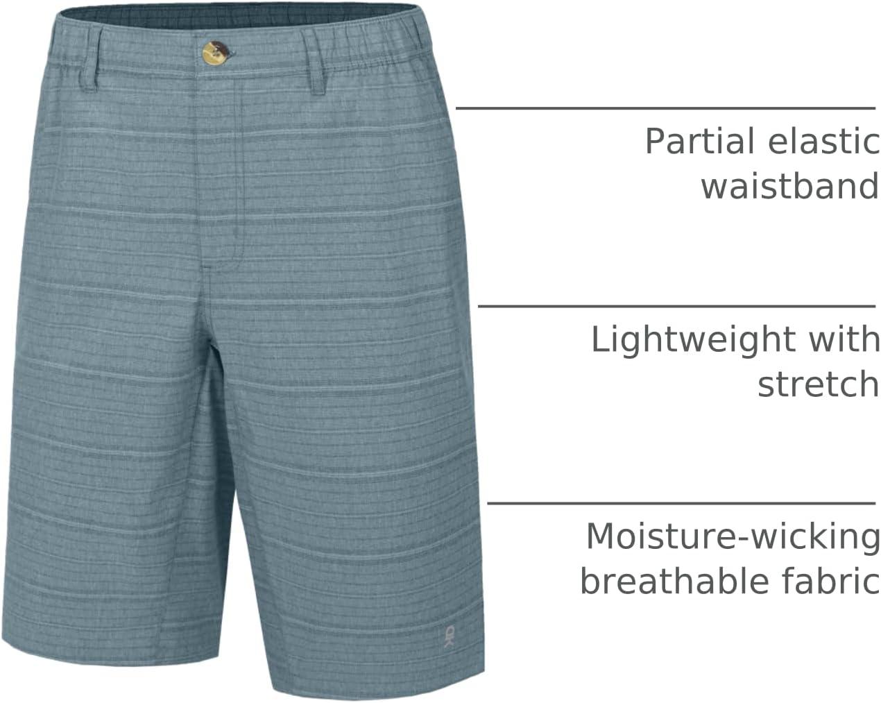 imageLittle Donkey Andy Mens 12 Inch Bermuda Shorts UPF 50 Stretch Golf Shorts for CasualAblue