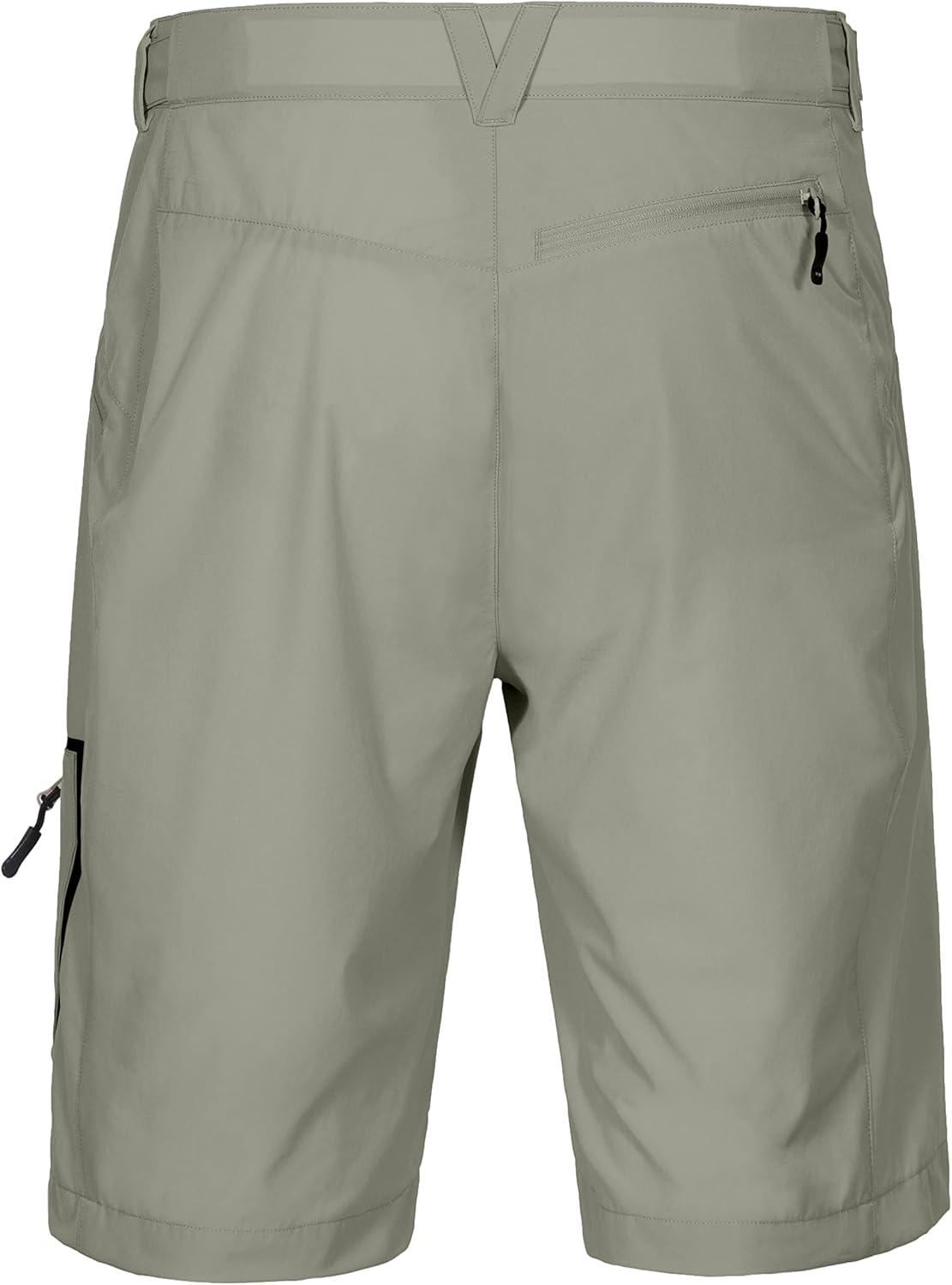 imageLittle Donkey Andy Mens Lightweight Quick Dry Hiking Shorts Breathable Outdoor Cargo Shorts for Fishing Travel Casual04 Light Khaki