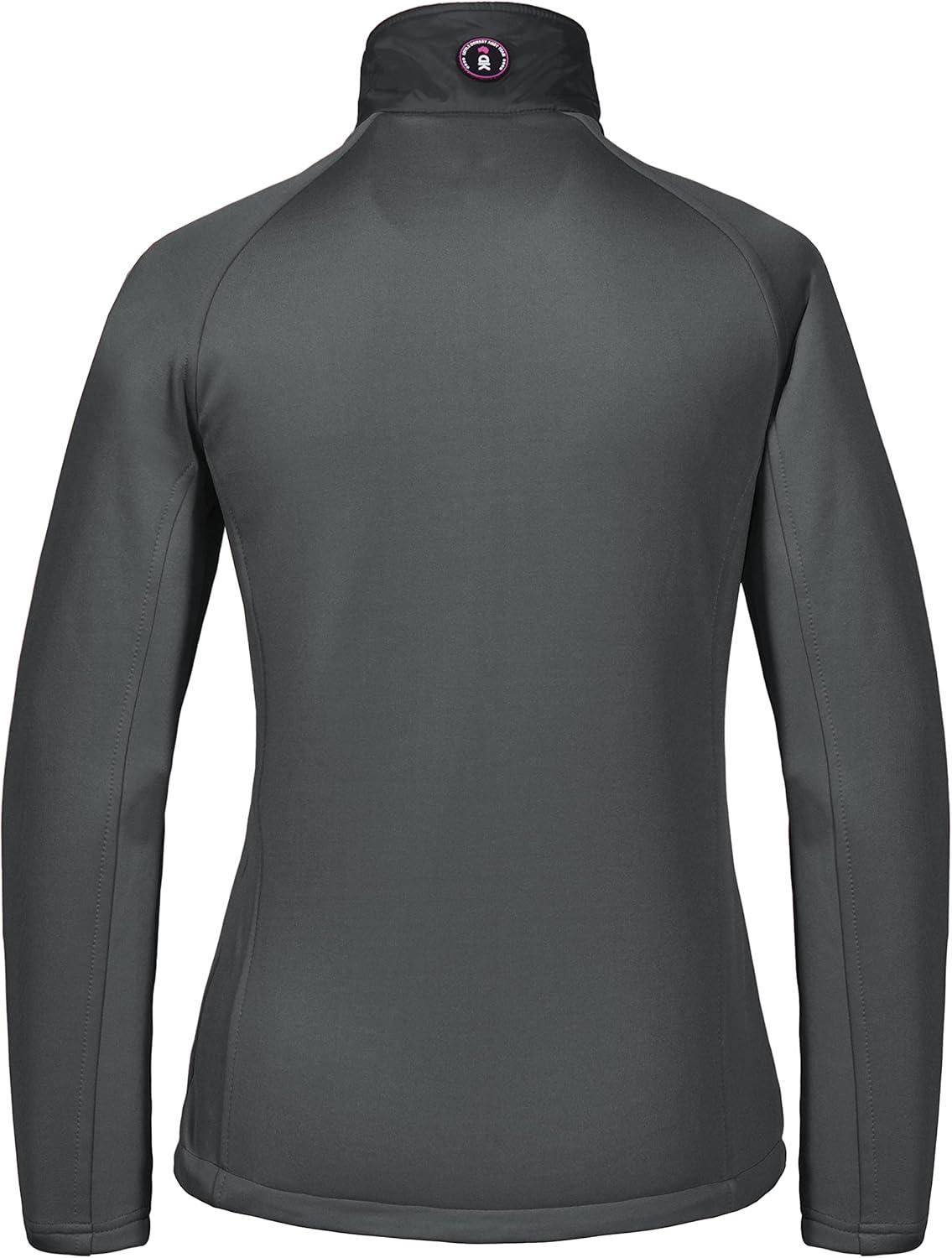 imageLittle Donkey Andy Womens Insulated Hiking Jacket Thermal Running Hybrid Jacket Lightweight Breathable and WarmUpgrade Gray