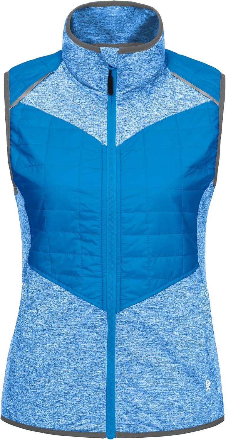 imageLittle Donkey Andy Womens Lightweight Golf Vest Warm Outdoor Sleeveless Jacket for Hiking Travel Running Casual5 Vivid Blue